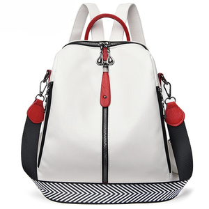 Di alta qualità in morbida pelle di moda da <span class=keywords><strong>donna</strong></span> zaino <span class=keywords><strong>bianco</strong></span> da <span class=keywords><strong>donna</strong></span> per viaggi e scuola calda Sac Dos per ragazze - Product Image 1