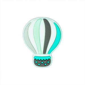 Perles en <span class=keywords><strong>silicone</strong></span> écologiques en forme de montgolfière Geedyn, couleurs variées, perles focales pour <span class=keywords><strong>bracelet</strong></span> DIY, <span class=keywords><strong>lot</strong></span> de perles en <span class=keywords><strong>silicone</strong></span> - Product Image 6