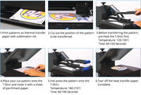 Ocbestjet 1000ml BK CMJN Noir C M Y Sublimation Dye Encre Recharge Compatible Pour Epson WF C5210 WF5290 WF C5390 WF2950