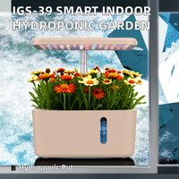 IGS-39 Jardinière Intelligente d'Intérieur pour Jardin Hydroponique avec Lumière de Croissance LED, Design Moderne, Contrôle Électronique