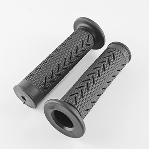 Puños para Manillar de Motocicleta Qiangye Negros Antideslizantes para Accesorios de Manillar de Motocicleta - Product Image 3