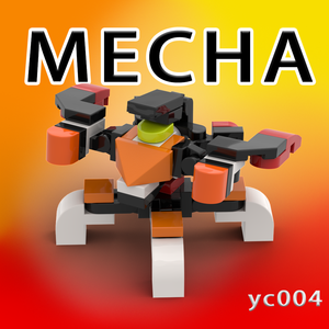 DIY Building Blocks Robot 4‑Legged Swift Soldier Mecha Building Block Transforming Bricks Toy for Kids Assembly <b>Model</b> <b>Kit</b> - Product Image 4