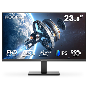 KOORUI 24" FHD 1080P Gaming <strong>Monitor</strong>, 144Hz Computer <strong>Monitor</strong>, New, Office <strong>Monitor</strong> E2411K - Product Image 2