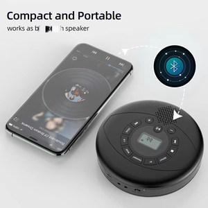 Lecteur CD portable anti-skip Walkman avec écran LCD, sortie RCA, Bluetooth, MP3, lecteur audio pour la lecture précoce de l'anglais à domicile - Product Image 4