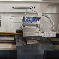 Tour horizontal CNC FULU CK6150-1000 avec système FANUC, centre de tournage métallique haute précision, 8 stations, écologique