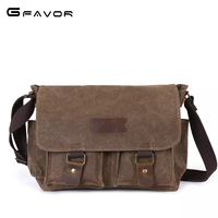 Offre Spéciale pas cher ordinateur portable bandoulière plaine hommes sac pour appareil photo grande entreprise toile épaule femmes sacs de messager