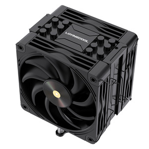 Radiador de CPU de Seis Tubos de Cobre, Patrón de Disipación de Calor de Alto Rendimiento, Enfriamiento por Aire Ultrasilencioso para Computadoras de Escritorio, Compatible con Todas las Plataformas - Product Image 1
