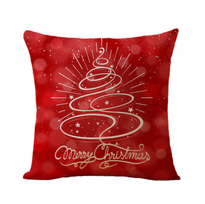 <span class=keywords><strong>Mots</strong></span> de noël housse de coussin à imprimé numérique housse d'oreiller - Product Image 5