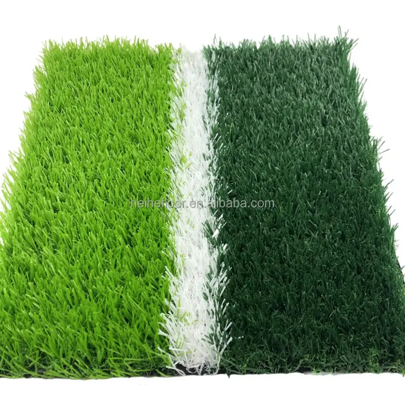 Tapete de grama artificial sintético natural para futebol, tapete artificial de alta qualidade para campo de futebol