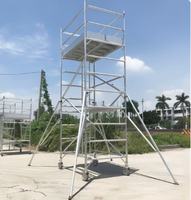 Échelle modulaire en aluminium Kwikstage de haute qualité avec conception pliable pour la construction et l'utilisation en entrepôt - Certifiée CE