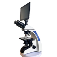 Touch Screen Trinocular 10000x Microscope LED Light HD Screen 1600X Digital USB Microscope Product Category Microscopes