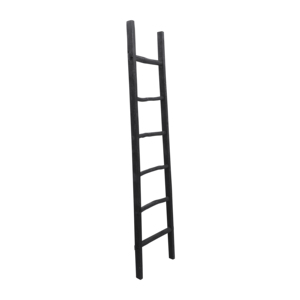 Portasciugamani Decorativo a Scala Verticale, Supporto Sottile con Ganci per Camera da Letto e Soggiorno - Product Image 3