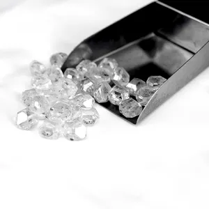 生态水晶3.0 ct- 4.0 ct无火钻石充值批发圆形辉煌实验室创造钻石实验室种植钻石戒指