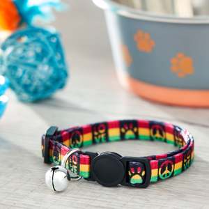 สีสันสดใสปลอกคอแมวแฟชั่นหลากสีมีให้เลือกขนาดเดียว - Product Image 4