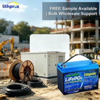 Batterie de traction pour chariot élévateur LiFePO4 prismatique 24V 120AH, remplacement de batterie au plomb-acide, sortie stable pour équipement d'entrepôt, CE RoHS