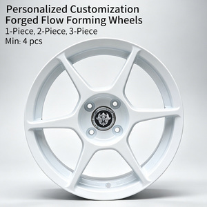 Jantes en alliage FLowtone Wheels Premium Racing 15 pouces, blanches, 4x100 ET35, pour Suzuki <span class=keywords><strong>Swift</strong></span> Yaris Corolla - Product Image 2