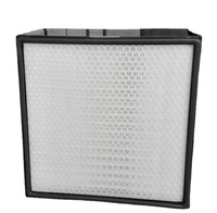 Filter Udara Ruang Bersih ULPA H10 H11 H12 H14 U15 Tahan Suhu Tinggi Sekali Pakai Compound Hepa H13