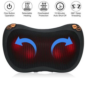 Massaggiatore Elettrico Shiatsu Intelligente EwayHealth EWMP-001 2025 per Tutto il Corpo con Massaggio Profondo, Cuscino Regolabile per Spalle e <span class=keywords><strong>Collo</strong></span> - Product Image 4