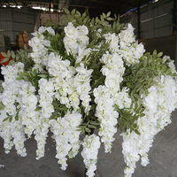 Décoration d'événements fausse soie glycine arbre de fleurs de glycine artificielle pour mariage