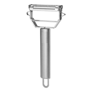 Stainless Steel Multi Function Peeler With Dual Side Design For Fruit Vegetable Kitchen Use - Product Image 4