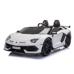 Nouvelle voiture à pédales <span class=keywords><strong>Lamborghini</strong></span> sous licence, batteries 12V 24V, jouet électrique à vendre - Product Image 5