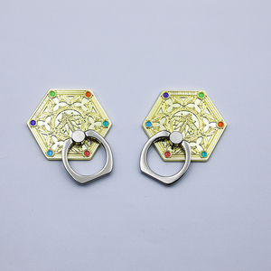 Customized Metallic Anti Slip Phone Holder Epoxy Phone Grip Custom Anniversary Phone Accessories Custom LOGO on Phone Ring - Product Image 5