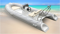 12 '13' PVC ou Hypalon Tube Fibre de Verre Coque Rib Bateaux RIB-360 RIB-390