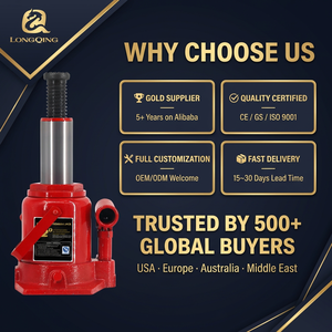 <span class=keywords><strong>Cric</strong></span> <span class=keywords><strong>hydraulique</strong></span> en métal 2-5 tonnes avec certification CE ISO, hauteur de levage 80 mm pour le levage de véhicules - Product Image 2