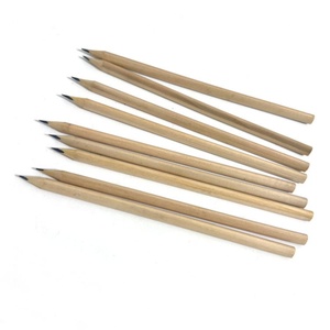 Nuevo Lote de Papelería al por Mayor, Lápiz Triangular de Madera Natural de 7 Pulgadas HB con Impresión de Logotipo Personalizado - Product Image 3