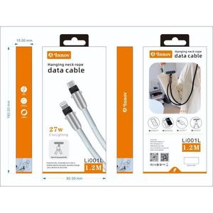 Innov Hanging Neck <b>Rope</b> Data Cable 1.2M 27W Fast Charging For Phone - Product Image 1