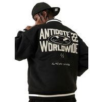 DOVEN OEM personnalisé Logo Patch Chenille Broderie Baseball Bomber Letterman Bomber Varsity Jacket pour hommes