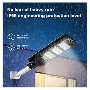 SUNDE Lmpadas Solares <span class=keywords><strong>Farola</strong></span> Ip65 Luces alimentadas <span class=keywords><strong>50W</strong></span> 100W <span class=keywords><strong>LED</strong></span> Lámpara solar de calle - Product Image 3