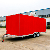 Chammp Usa Dot Coffees Food Van Bbq Food Cart Mobile Car Ice Cream Pizza Food Truck Trailer With Full Kitchen