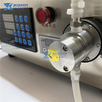 Machine de remplissage semi-automatique à 1 buse pour bouteilles de jus de boisson, pompe magnétique de bureau liquide Bsk-mzy01