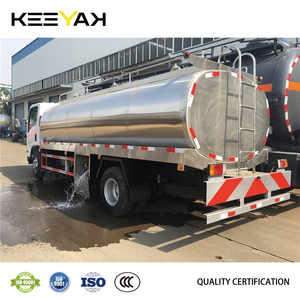 Autocisterna per Latte ISUZU per Carichi Pesanti, Serbatoio in Acciaio Inox per Alimenti, per Trasporto Sicuro di Latte Fresco in Vendita - Product Image 5