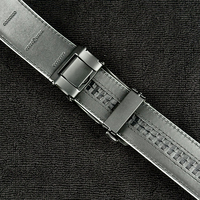 Ceinture de golf décontractée personnalisée avec logo pour hommes, avec boucle à verrouillage automatique en alliage, en cuir véritable et synthétique, imperméable et respirante, ceinture de sport