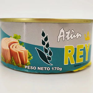 Atun Enlatado En Aceite Vegetal Marca REY Varias Presentaciones Vendido Caliente en Sudamerica - Product Image 1