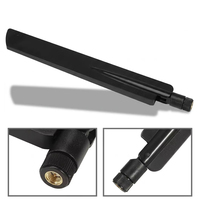 Antena WiFi de Doble Banda 2.4G/5.8G de Alta Ganancia 8dBi, Vertical, para Router AP, Conector N Macho, Diseño Plegable, Uso Interior/Exterior