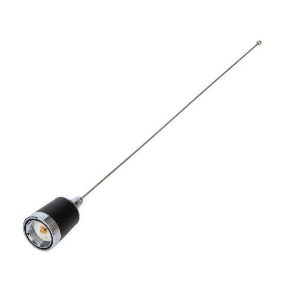 51cm VHF UHF 144MHz/430MHz Antenna 3dBi Gain Dual Band NMO Mobile Antenna for Car Truck Ham Radio Walkie-Talkie