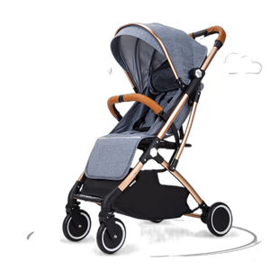 Poussette pliante <span class=keywords><strong>Voyage</strong></span> léger avec frein sécurisé-Poussette bébé à main pour <span class=keywords><strong>avion</strong></span>, poussettes bébé pour nouveau-nés - Product Image 2