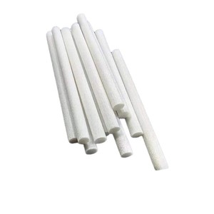 Bâtonnets de coton filtrant jetables pour cigarettes, ronds, blancs, diamètre extérieur 17 mm, diamètre intérieur 6 mm, hauteur 30 mm, matériau filtrant - Product Image 1