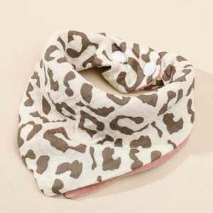 Babero de Bebé de Algodón de Rizo Superabsorbente en Forma de U de Alta Calidad - Product Image 4