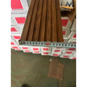 Panneau mural en composite bois-plastique WPC, panneau décoratif <span class=keywords><strong>intérieur</strong></span>, revêtement mural imperméable - Product Image 2