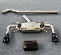 Nouveau design accessoires de voiture tuyau d'échappement Catback pour Toyota 86 Gt86 GR86 Subaru Brz Valve système d'échappement Catback Ss304 personnalisé