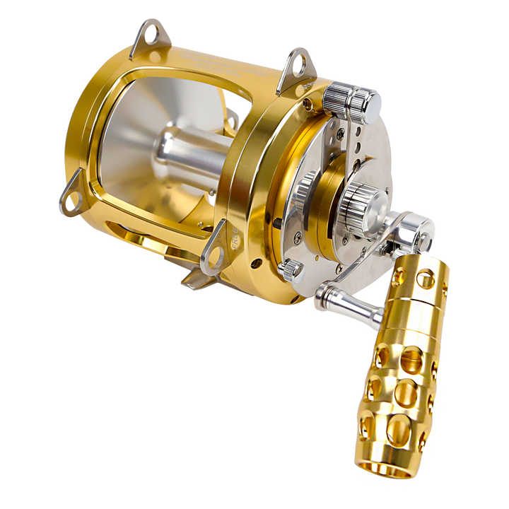 best 50w fishing reel Okuma MK-50WIISEa-LBS Makaira SEa 50W-size 2-Speed Lever Drag LBS Black game powerhouse OKIAYA PRO-NATIONAL 50W-II 2 Speeds