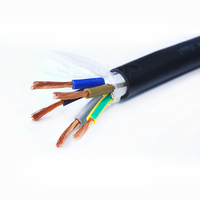 Cable de Alimentación para Uso Doméstico RVV, Flexible, Aislado con PVC, Núcleo de Cobre, Conductores Trenzados de 0.2mm-1.5mm, 2-6 mm², 100m de Longitud, OEM/SZADP
