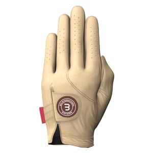 Gants de golf pour hommes en cuir véritable souple de haute qualité, imperméables, antidérapants, avec sangle de poignet réglable, en cuir Cabretta, vierges, pour le sport - Product Image 1