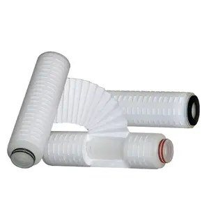 Desalination Pre-Filtration 30inch 40inch Length Standard Pleated PES PS Filter Cartridge