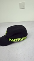 Nueva Gorra de Moda en Oferta, MOQ Bajo, 100% Poliéster, 5 Paneles, Cierre a Presión, Bordado Personalizado, con Visera Plana