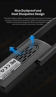 Adaptateur WiFi USB Comfast 1300 Mbps RTL8812BU, cartes réseau haute vitesse, clé WiFi